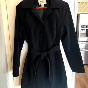 London Fog classic raincoat.